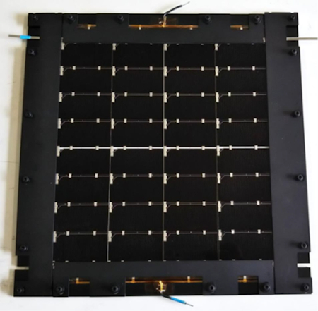 化合物・シリコン積層型太陽電池モジュールで世界最高(※1)の変換効率33.66％(※2)を達成
