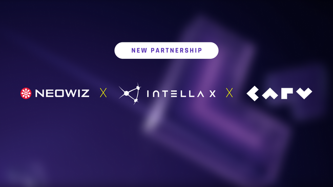 【NEOWIZ　プレスリリース】『Intella X』『Carv』と パートナシップ締結