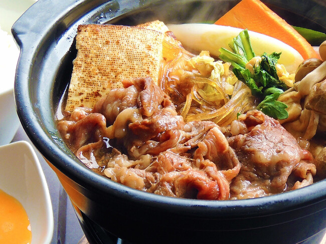 那須のレストランで冬期限定の牛すき焼き膳を１１月２７日より提供開始