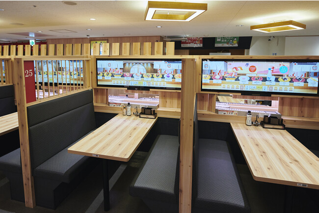 船場、スシロー創業40周年の新提案「デジロー」導入店舗にて、デジタルの力を融合した新たな店舗空間の創造に貢献
