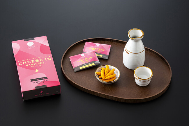 季節限定『かきたねキッチン チーズinかきたね　めんたいこ味』発売
