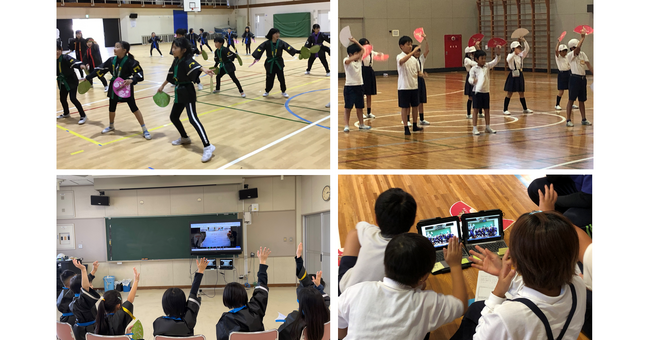 “すずめ踊り”を通じて仙台市と堺市の小学校がオンラインで繋がりました！「踊育（だんいく）-キャリア教育プログラム-」特別交流授業開催