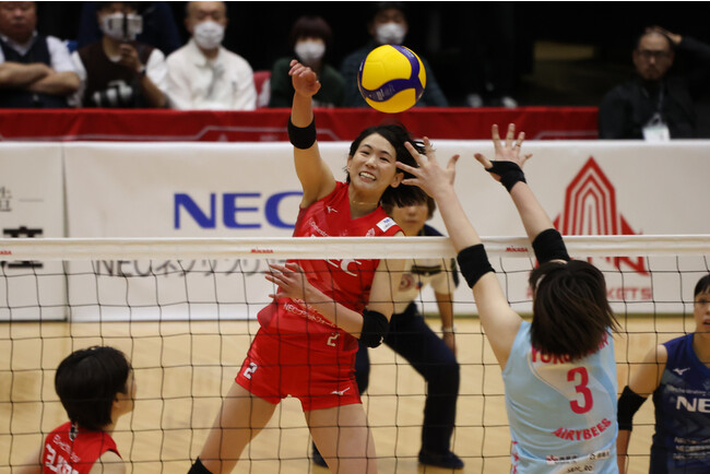 【バレー/Vリーグ】V1女子・NECがホーム開幕戦で好発進！V2女子が上田市とたつの市で本日開幕