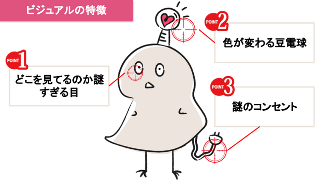 PinT公式キャラクターに「ぴんとり」が就任