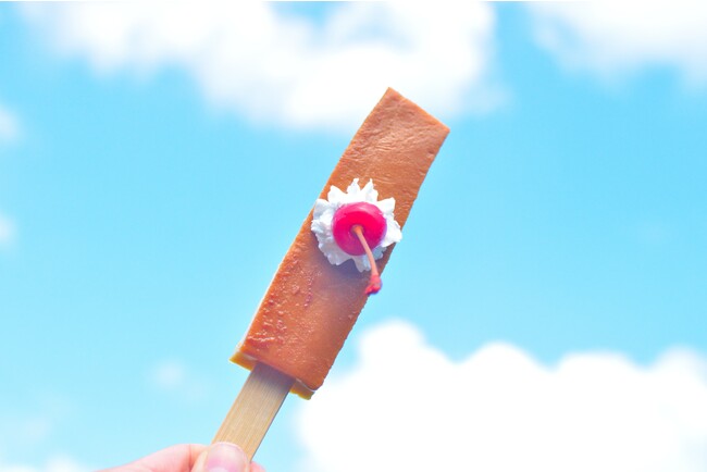 特許出願中の“新感覚食べ歩き用プリン”「山村ぷりんバー」を11月1日より販売開始