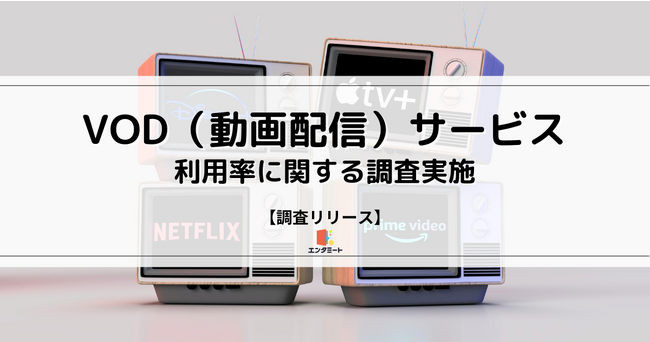 VOD（動画配信）サービス、毎日利用する人第2位は「30代男性」で16.5%、第1位は？