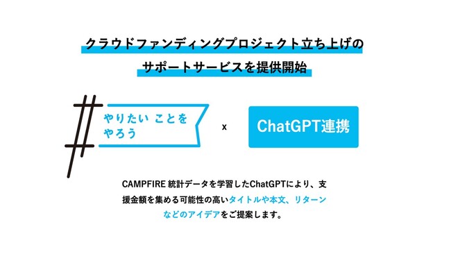 『#やりたいことをやろう』第四弾　ChatGPTがプロジェクト立ち上げをサポート