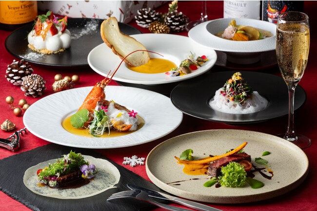 【ザ ロイヤルパークホテル 福岡】華やかなモダンチャイニーズ「クリスマスディナーコース」を提供