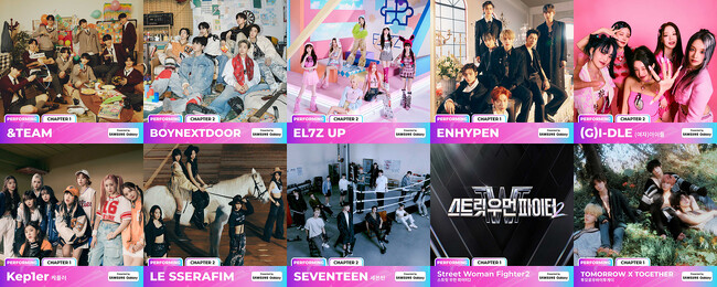 『2023 MAMA AWARDS』&TEAM-ENHYPEN-(G)I-DLE-Kep1er-LE SSERAFIM-SEVENTEEN-TOMORROW X TOGETHER など