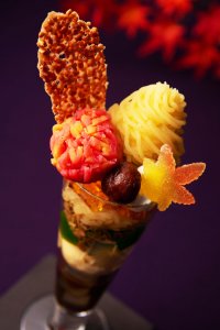 京都・伊藤久右衛門 季節限定「もみじ抹茶パフェ」新作「大判湯葉そば」11月1日(水)より提供開始