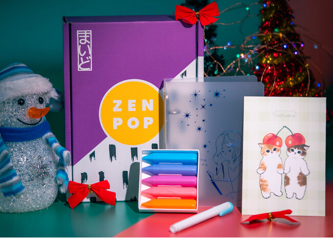 日本の文化を届けるZenPopが冬をテーマにしたオリジナルA6バインダー入りサブスクリプションボックスを11月1日（水）より発売