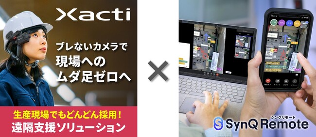 ザクティのブレない遠隔支援カメラSynQ Remoteとの連携を開始