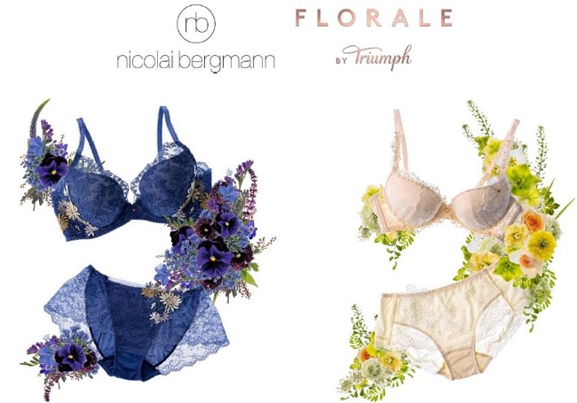 ニコライ バーグマン 箱根 ガーデンズの大自然の美しさをランジェリーに込めて　Nicolai Bergmann × FLORALE BY Triumphのコラボレーションがこの秋も登場