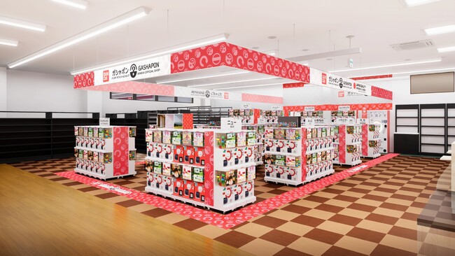 秋田県に初出店！バンダイ公式の「ガシャポン(R)」大型専門店 『ガシャポンバンダイオフィシャルショップ』TSUTAYA広面(ひろおもて)店　2023年11月9日(木)オープン！