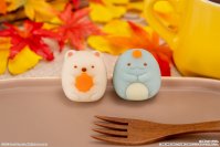 映画公開に合わせ『すみっコぐらし』の食べマスが秋仕様で登場　もみじモチーフの「とかげ」と「しろくま」がセットで発売