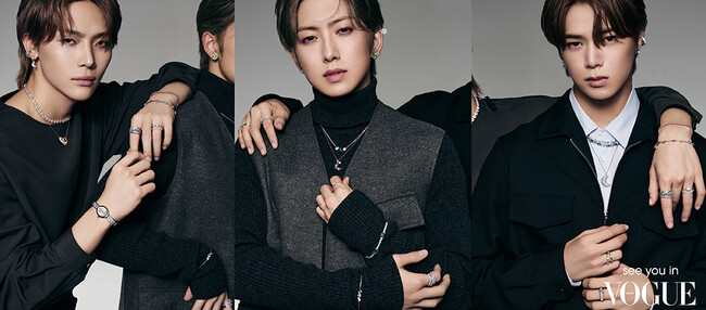 ＆TEAMのFUMAさん、NICHOLASさん、Kさんが『VOGUE JAPAN』でSwarovskiの輝きをまとう