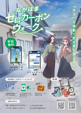 長浜市民による脱炭素プロジェクト、CO2抑制1トン到達まであとわずか/アプリで脱炭素量を見える化