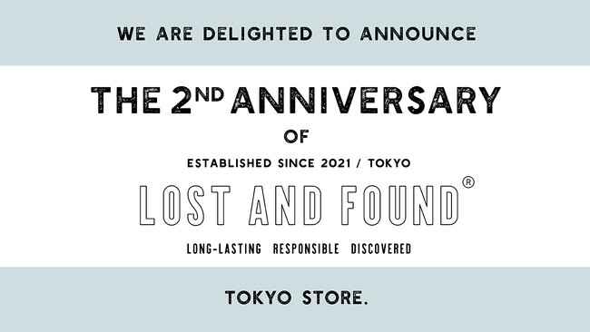 LOST AND FOUNDがオープン2周年を記念　豪華ゲストストアとともにナイトマーケットイベントを11月21日(火)限定で開催！