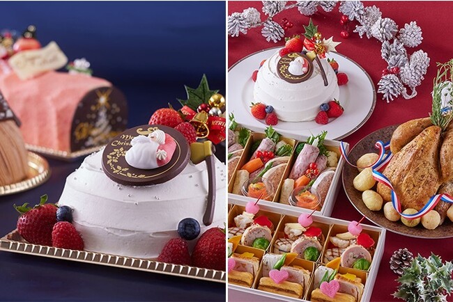 【ホテルオークラ東京ベイ】ご自宅のテーブルを華やかに彩るクリスマスケーキ＆デリカテッセン＆パーティーセットのご案内