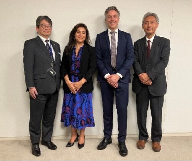 UNHCR本部 民間連携部代表Ms. Shirin Pakfarと難民支援に関する意見交換を実施