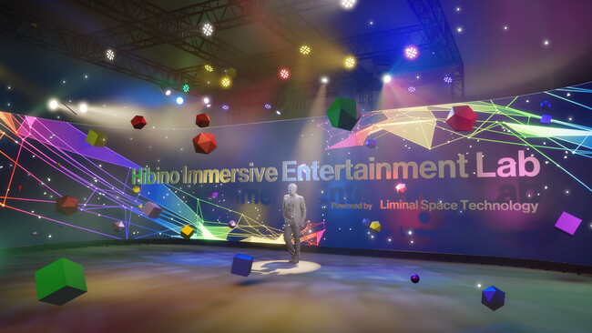 LED×先端技術による新たなエンターテインメント体験の研究開発拠点「Hibino Immersive Entertainment Lab」開設。日本初、パッシブ三次元LED技術の運用開始