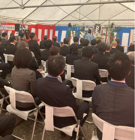 福島県浪江町でグリーンアンモニア製造技術の実証プラント起工式を実施