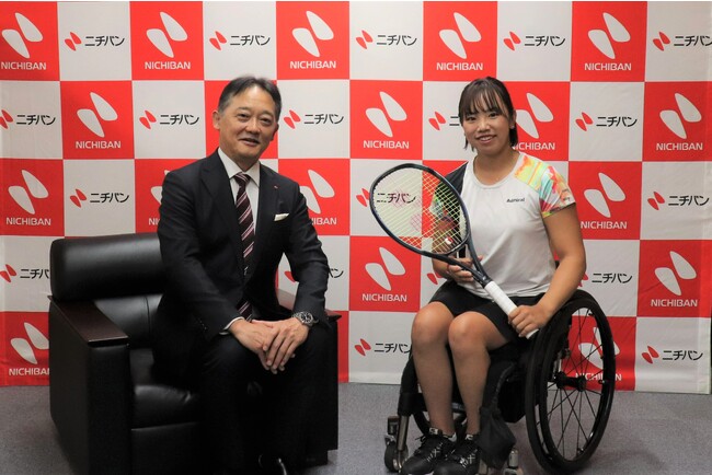 車いすテニスプレーヤー 船水梓緒里選手とのスポンサー契約を開始