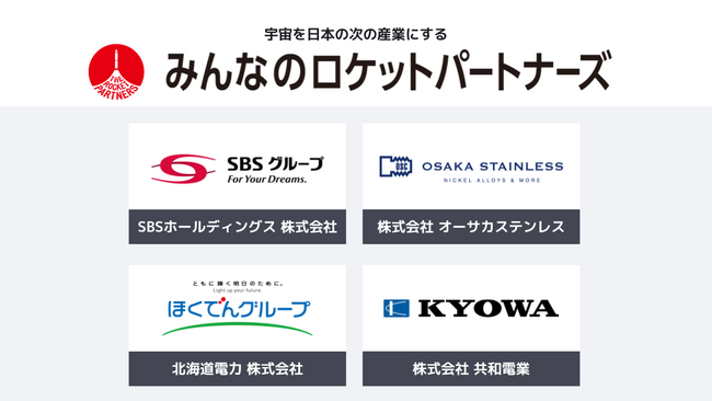 宇宙を日本の次の産業にする「みんなのロケットパートナーズ」パートナー企業に4社が新たに参画