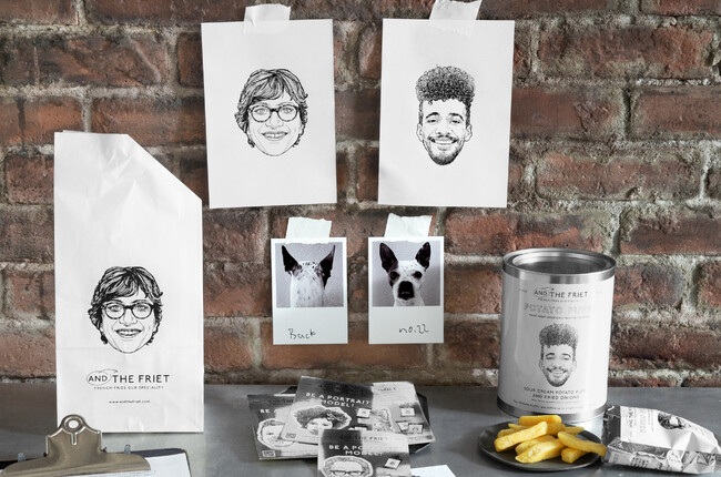 フレンチフライ専門店「AND THE FRIET」が、10周年を記念して11月1日よりイラストモデルの一般公募を開始!