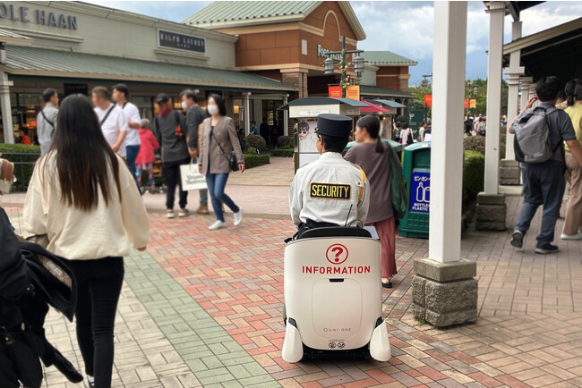 御殿場アウトレットの巡回警備にHondaのハンズフリーパーソナルモビリティ「UNI-ONE」を活用