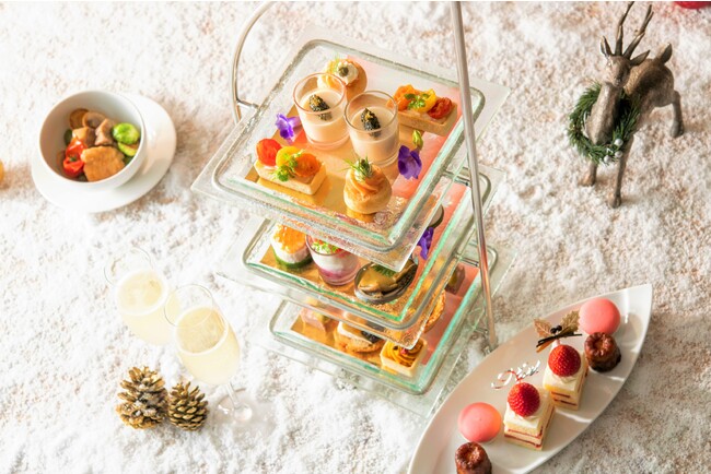 クリスマスシーズン限定で夜のアフタヌーンティー「クリスマスハイティー」が12月22日より登場！ハイティー付宿泊プランも
