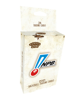 Topps株式会社が　一般社団法人日本野球機構（NPB）とのライセンス契約新商品「2023 NPB Topps206ベースボールカード」発売を発表