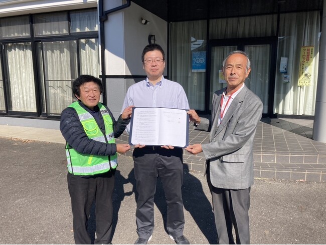 【全国43カ所目】愛知県一宮市伝法寺 伝法寺町内会と「大規模災害における地域と事業所との支援協力に関する覚書」を締結