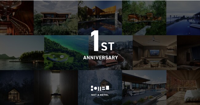 NOT A HOTEL開業1周年を記念して、これまでの実績とアップデートを振り返るインフォグラフィックサイトを公開