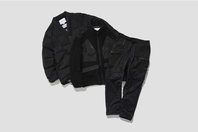 White Mountaineering WINDSTOPPER (R) by GORE-TEX COLLECTIONダウンやフリース全3型を11/2（木）12：00　THE TOKYO別注で発売開始