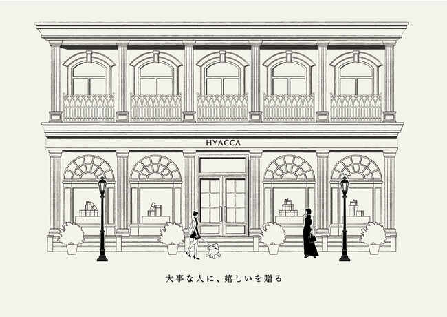 キュービックが「HYACCA株式会社」を設立し、オンラインギフトショップ「HYACCA」の運営を開始