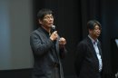 舞台挨拶の様子（堀川憲司氏）