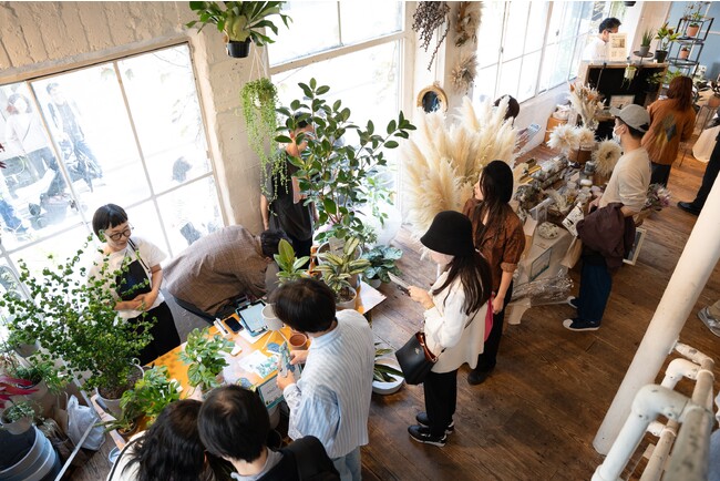 【イベントレポート】オープン前から行列＆来場者数600人以上！全国から植物やお花のショップが集結した「AND PLANTS マルシェ’23」初開催