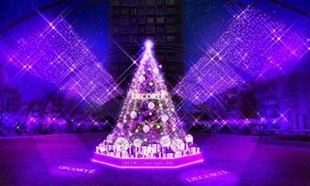 渋谷MIYASHITA PARKで誰もが自分らしく楽しめるクリスマスイベント　MIYASHITA CHRISTMAS PARK 2023　「LOVE PURPLE」 11月10日（金）より開催