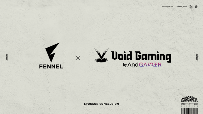 プロeスポーツチーム「FENNEL」、Apex部門がカスタムコントローラーブランド「Void Gaming」とスポンサー契約を締結
