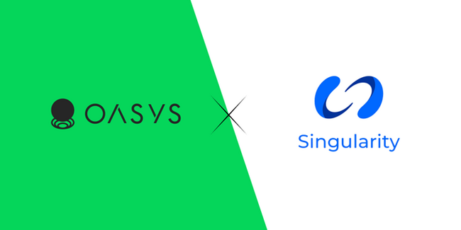 Oasys、Web3決済ソリューションのSingularityとパートナーシップを締結。