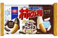 お客様の声を反映させた、 『亀田の柿の種 2種のチョコタネMIX』を 期間限定で発売