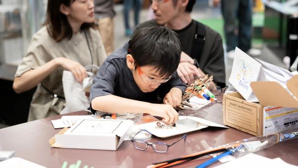 【驚く子どもの発想力 アメリカ発のSTEAMトイでものづくり体験】科学技術館にて2023年10月22日(日)に開催