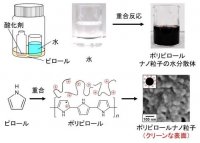 導電性高分子ナノ粒子 環境低負荷の合成法開発　媒体に水を使い、表面もクリーンな仕上がり--大阪工業大学