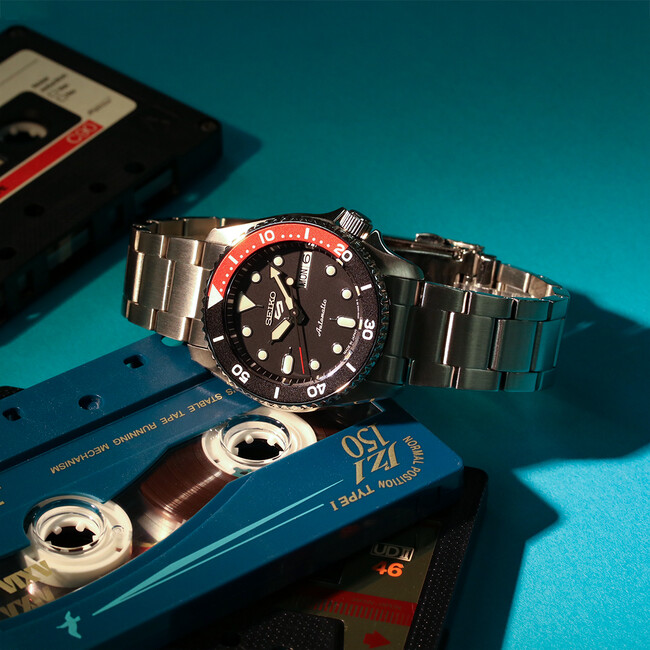【セイコー 5 スポーツ】SKX Mid-sizeからチックタック限定カラーが登場！