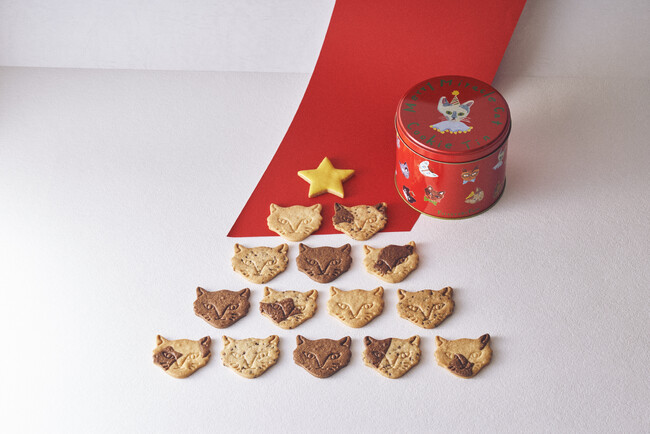 【フェアリーケーキフェア】クリスマス限定「シュトーレン生バターサンド」も発売！寄付付きクリスマスネコクッキー缶など、伝えたい気持ちで選べるホリデーギフトにぴったりなクリスマスお菓子が続々登場