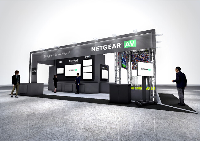 国内最大の放送機器展「InterBEE 2023」出展のお知らせ。映像制作/放送関連機材部門にてネットギア初のSMPTE ST2110対応ProAVスイッチ「M4350シリーズ」2製品を発売前特別展示