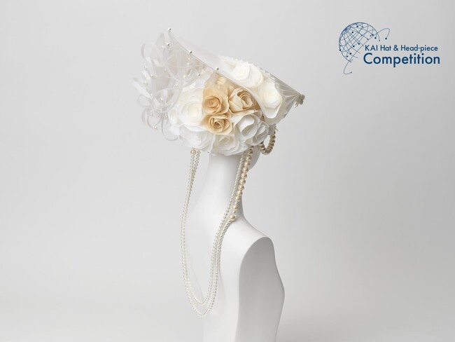 約40年の縫製ハサミ開発の歴史を誇る貝印主催 帽子デザインコンテスト「KAI Hat & Head-piece Competition 2023」下敷領 泰将さんの『INFINITY』が最優秀賞を受賞