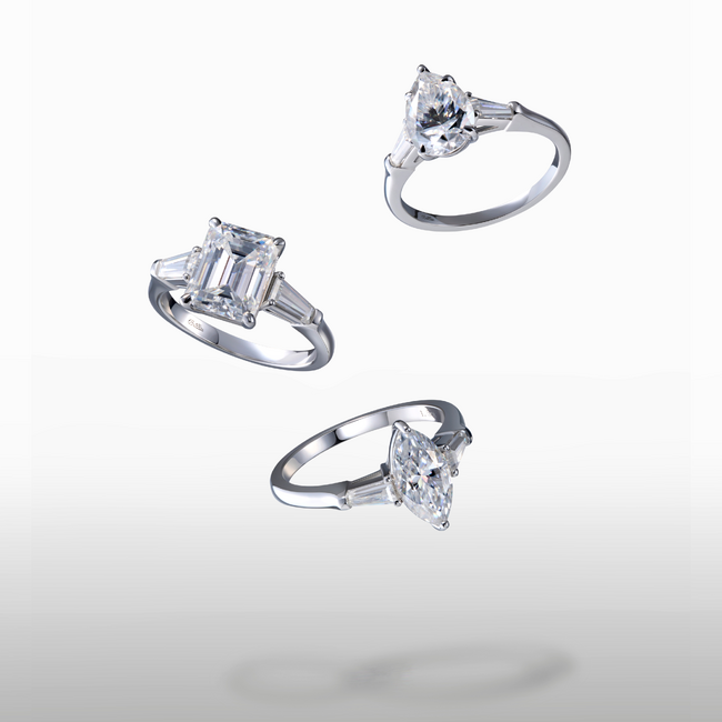 モアサナイトジュエラーBrillar、2023年の冬に煌めく新作ジュエリー“2023 winter jewelry”を発表