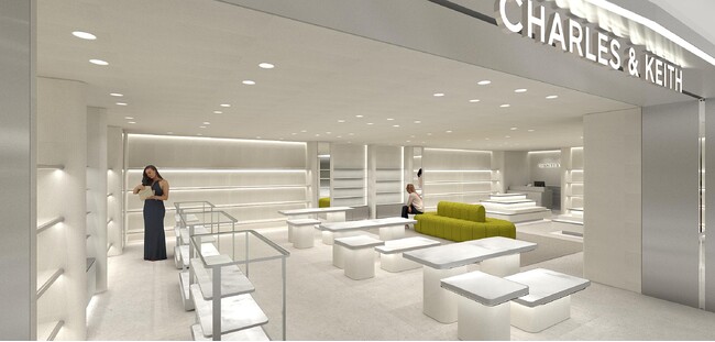 横浜駅直結の「CHARLES & KEITH 横浜ジョイナス店」を2023年11月14日（火）にオープン